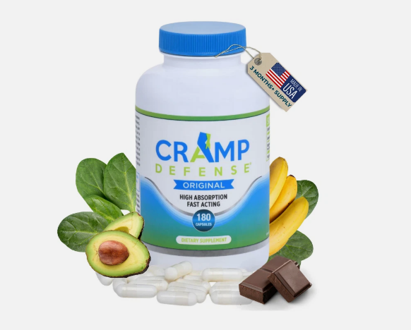 Cramp Defense Original Magnesium Malate – 180 Capsules